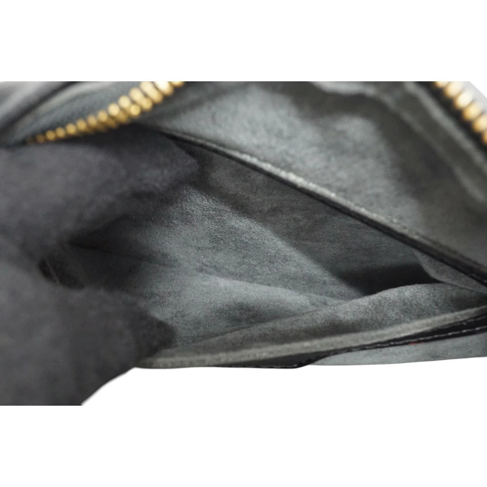 Louis Vuitton Soufflot Handbag Epi Leather Black